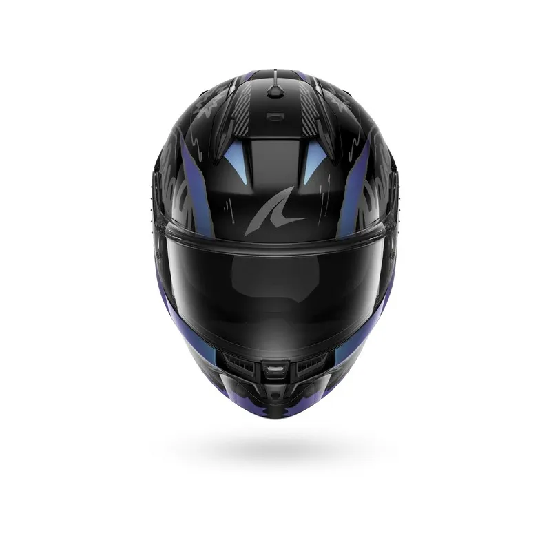 SHARK casque moto intégral D-SKWAL 3 STREETRUSH noir / vert / chrome
