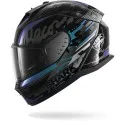 SHARK integral motorcycle helmet D-SKWAL 3 STREETRUSH black / green / chrom