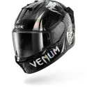 SHARK casque moto intégral D-SKWAL 3 VENUM noir / chrome / anthracite