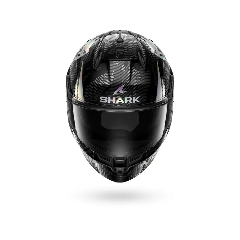 SHARK casque moto intégral D-SKWAL 3 VENUM noir / chrome / anthracite