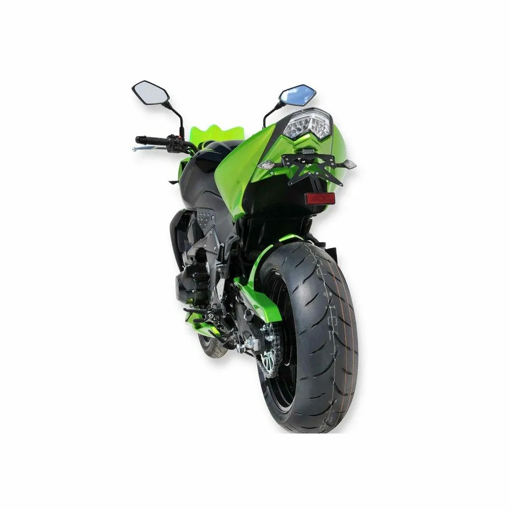 support de plaque peint ermax kawasaki Z 750 r 2011 2012