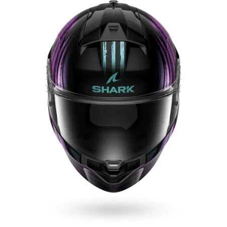 SHARK casque moto intégral RIDILL 2 ASSYA noir / violet / bleu
