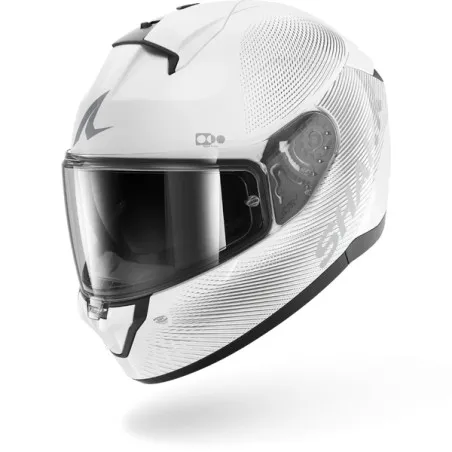 SHARK casque moto intégral RIDILL 2 SP LYNE blanc / argent