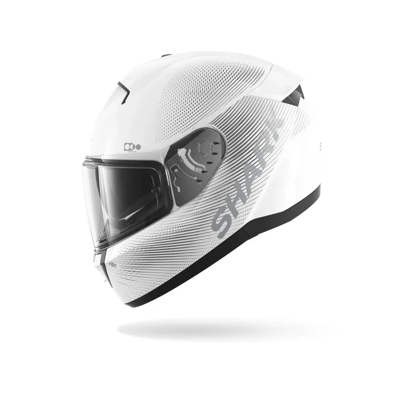 SHARK integral motorcycle helmet RIDILL 2 SP LYNE white / silver