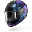SHARK casque moto intégral RIDILL 2 REPTAIA noir / violet / brillant