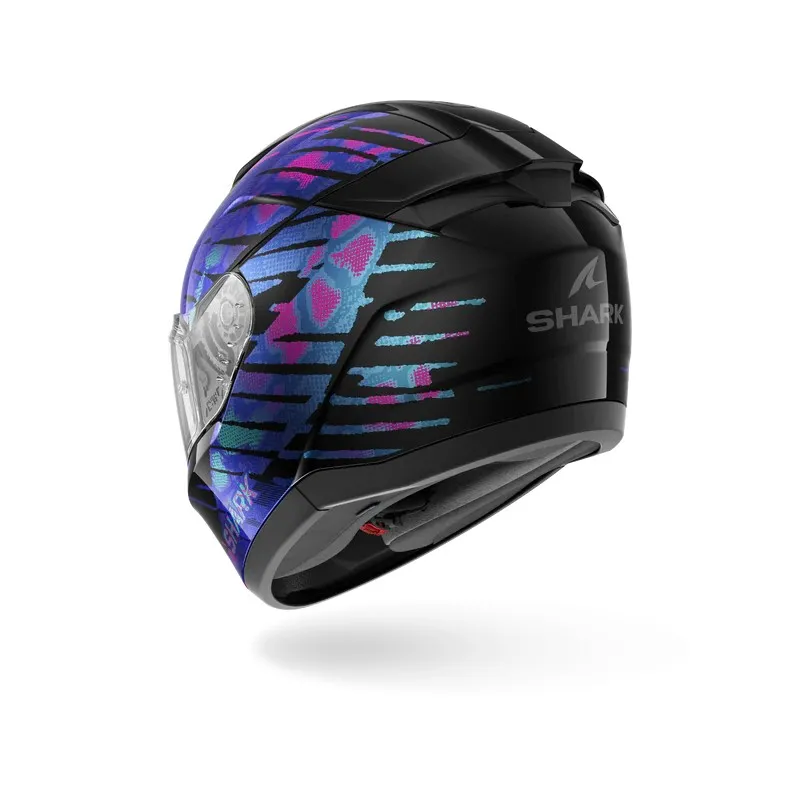 SHARK casque moto intégral RIDILL 2 REPTAIA noir / violet / brillant