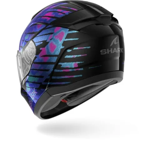 SHARK casque moto intégral RIDILL 2 REPTAIA noir / violet / brillant