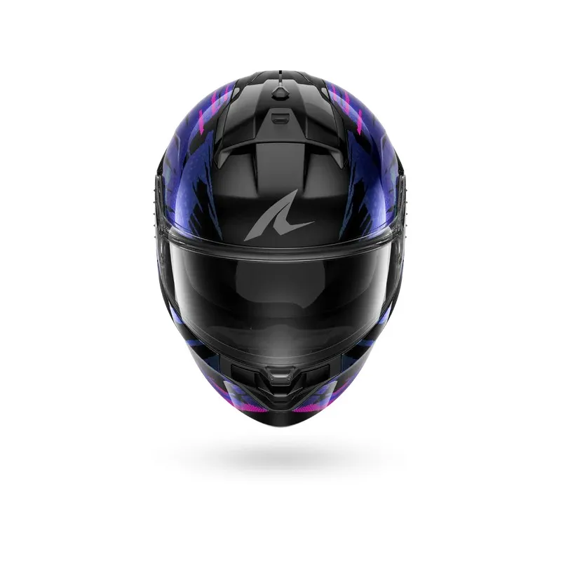 SHARK integral motorcycle helmet RIDILL 2 REPTAIA  black / purple / glitter