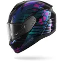 SHARK integral motorcycle helmet RIDILL 2 REPTAIA  black / purple / glitter