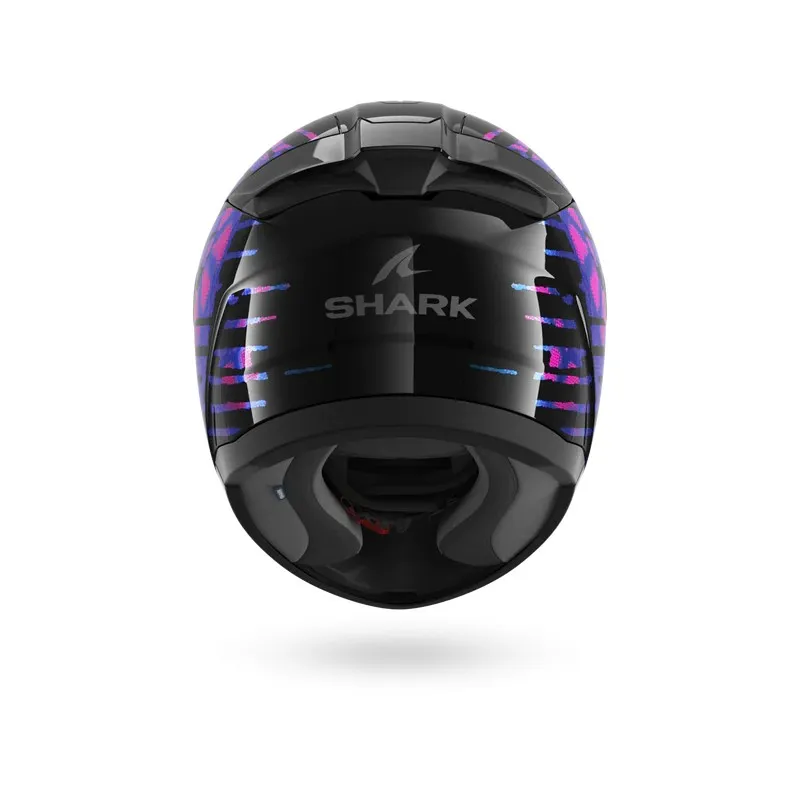 SHARK casque moto intégral RIDILL 2 REPTAIA noir / violet / brillant