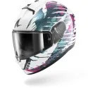 SHARK casque moto intégral RIDILL 2 REPTAIA blanc / violet / cameleon