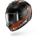 SHARK casque moto intégral RIDILL 2 SPEED-VIB noir / anthracite / orange