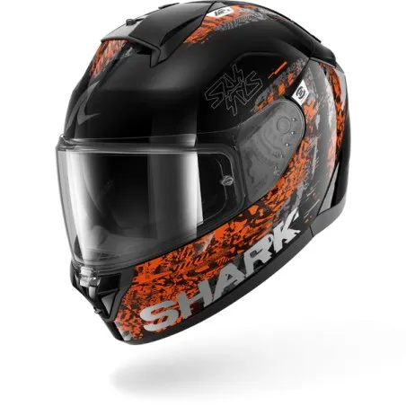 SHARK casque moto intégral RIDILL 2 SPEED-VIB noir / anthracite / orange