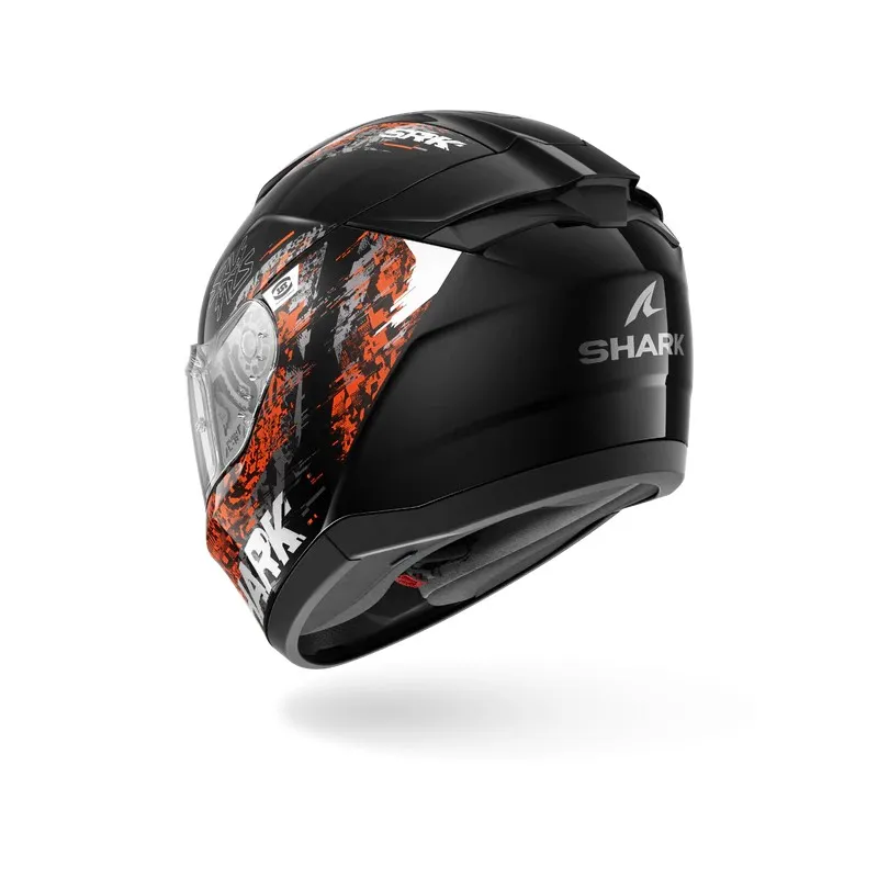 SHARK casque moto intégral RIDILL 2 SPEED-VIB noir / anthracite / orange