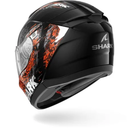 SHARK casque moto intégral RIDILL 2 SPEED-VIB noir / anthracite / orange