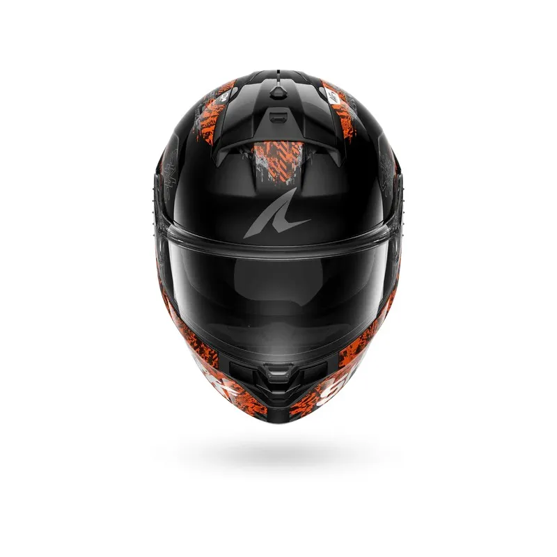 SHARK casque moto intégral RIDILL 2 SPEED-VIB noir / anthracite / orange