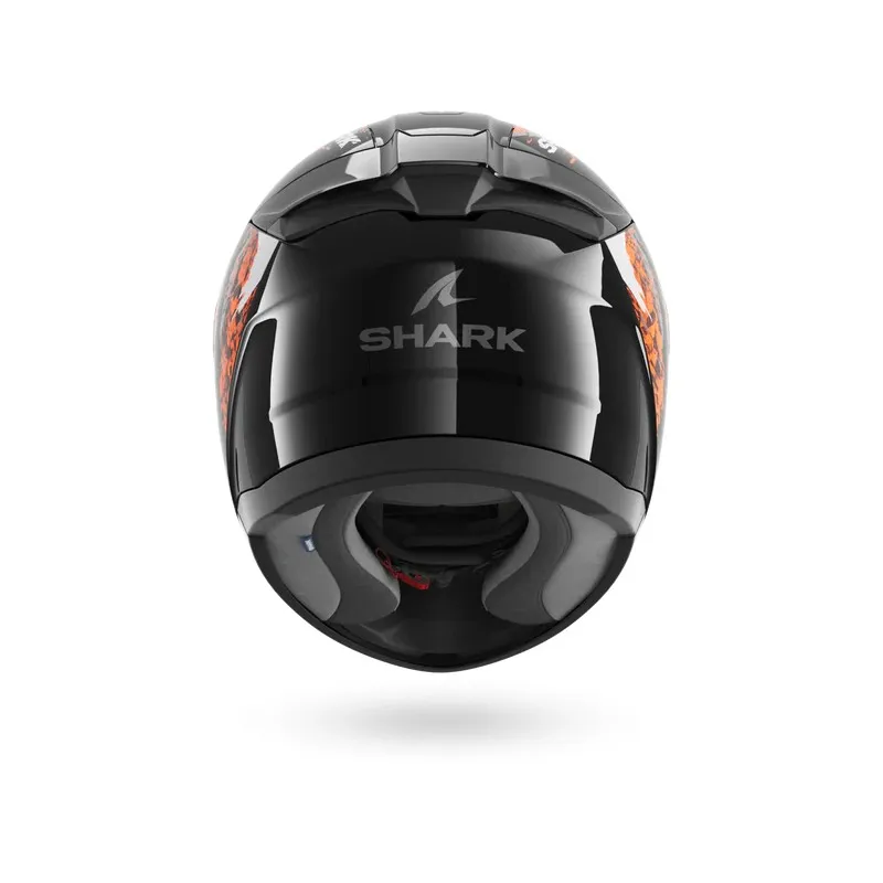 SHARK casque moto intégral RIDILL 2 SPEED-VIB noir / anthracite / orange