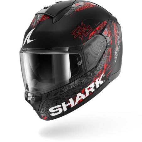 SHARK casque moto intégral RIDILL 2 SPEED-VIB noir mat / anthracite / rouge