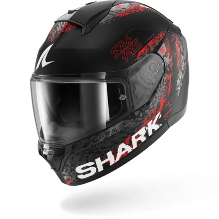 SHARK casque moto intégral RIDILL 2 SPEED-VIB noir mat / anthracite / rouge