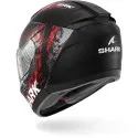 SHARK casque moto intégral RIDILL 2 SPEED-VIB noir mat / anthracite / rouge
