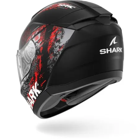 SHARK casque moto intégral RIDILL 2 SPEED-VIB noir mat / anthracite / rouge