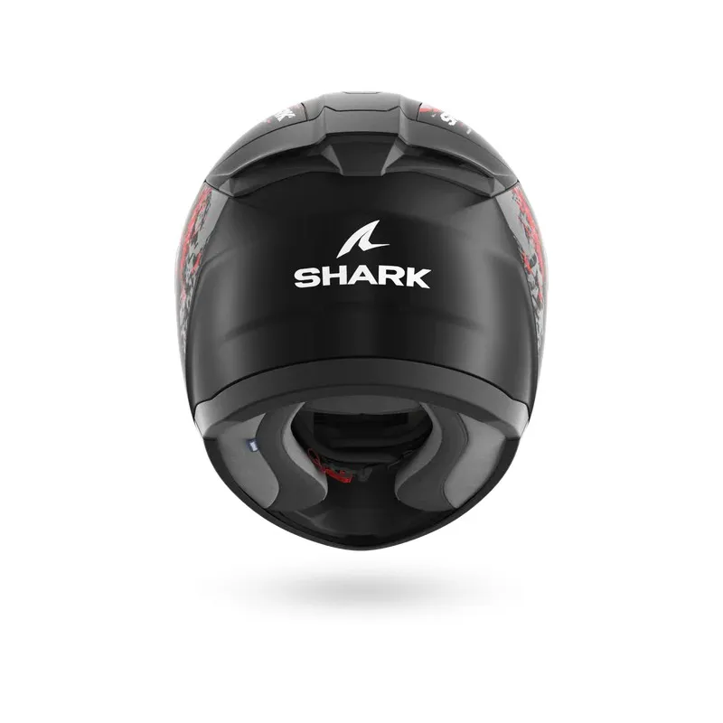 SHARK integral motorcycle helmet RIDILL 2 SPEED-VIB black matte / anthracite / red