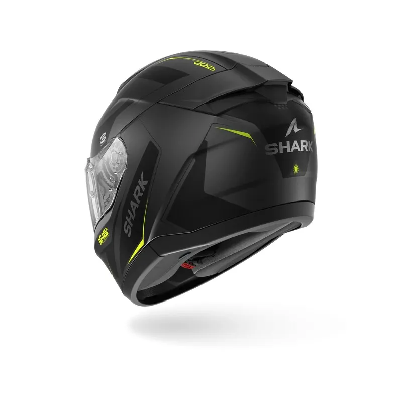 SHARK integral motorcycle helmet RIDILL 2 MEKARIUM matte black / anthracite / yellow