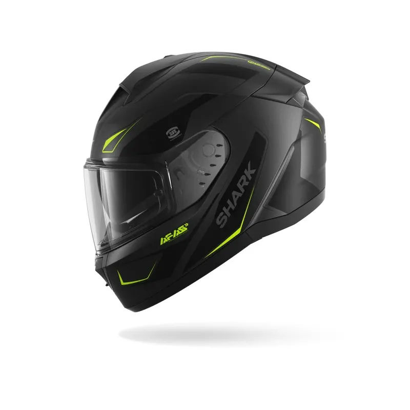 SHARK integral motorcycle helmet RIDILL 2 MEKARIUM matte black / anthracite / yellow
