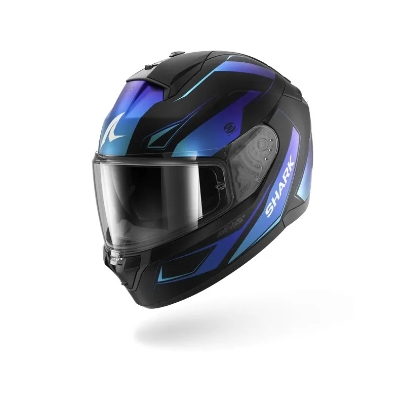 SHARK integral motorcycle helmet RIDILL 2 MEKARIUM matte black /  blue