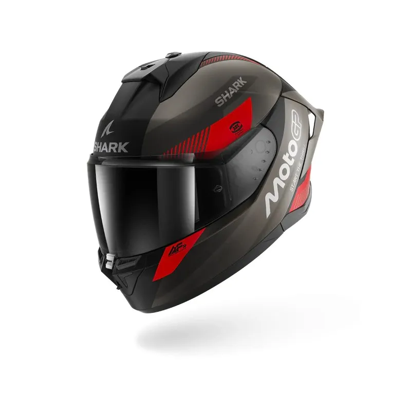 SHARK integral motorcycle helmet SKWAL CUP MOTOGP mat black / anthracite / red