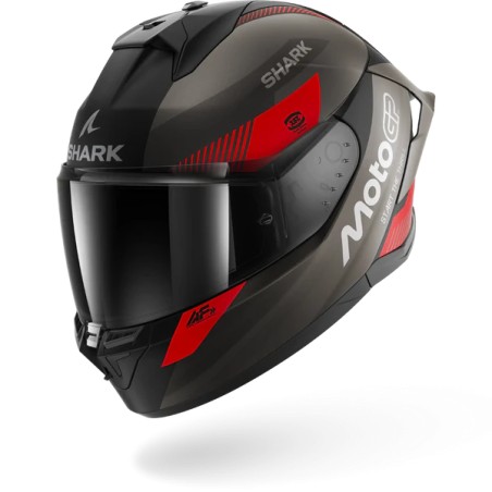 SHARK integral motorcycle helmet SKWAL CUP MOTOGP mat black / anthracite / red