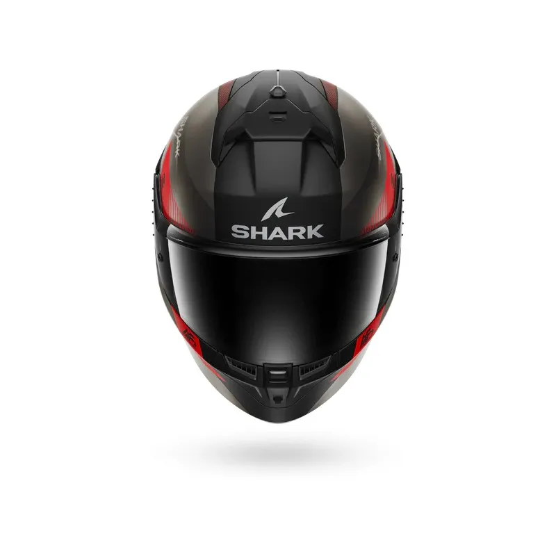 SHARK integral motorcycle helmet SKWAL CUP MOTOGP mat black / anthracite / red