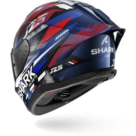 SHARK casque moto intégral SKWAL CUP REPLICA ZARCO GP DE FRANCE bleu / chrome / rouge