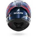 SHARK integral motorcycle helmet SKWAL CUP REPLICA ZARCO GP DE FRANCE blue / chrom / red