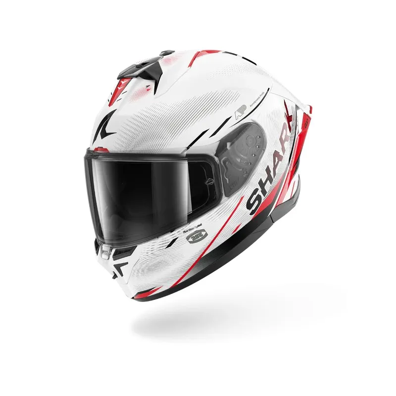 SHARK casque moto intégral SKWAL CUP SPEED-TECH blanc / rouge / noir