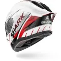 SHARK integral motorcycle helmet SKWAL CUP SPEED-TECH white / red / black