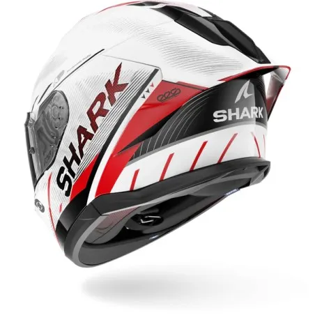 SHARK casque moto intégral SKWAL CUP SPEED-TECH blanc / rouge / noir