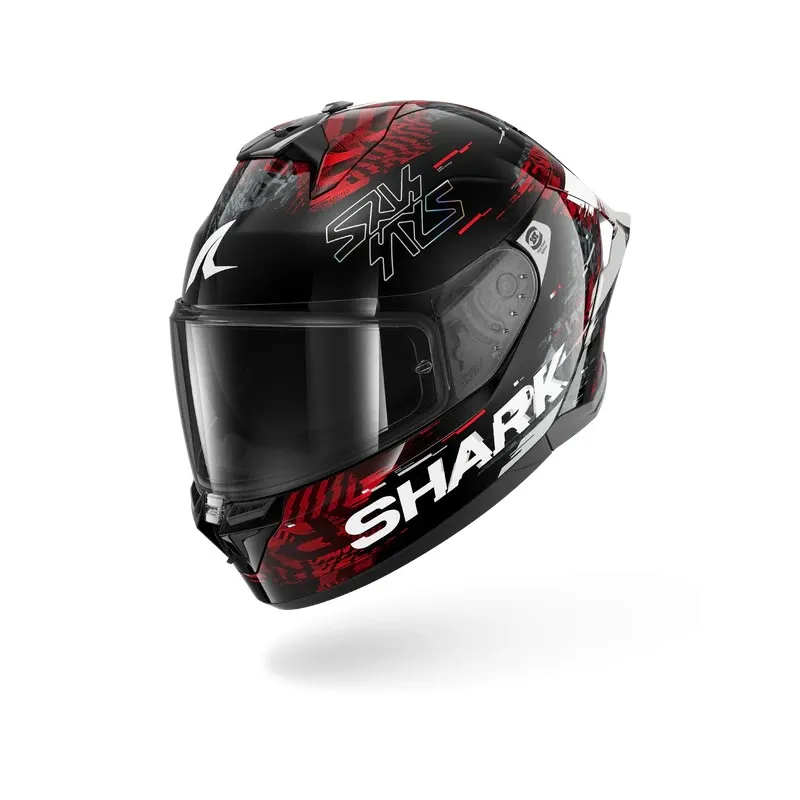 SHARK casque moto intégral SKWAL CUP SPEED-TECH noir / rouge / argent