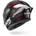 SHARK integral motorcycle helmet SKWAL CUP SPEED-TECH black / red / silver