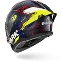 SHARK casque moto intégral SKWAL CUP SPEED-TECH bleu / rouge / jaune