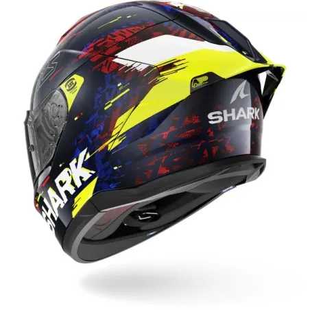 SHARK casque moto intégral SKWAL CUP SPEED-TECH bleu / rouge / jaune
