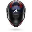 SHARK integral motorcycle helmet SKWAL CUP SPEED-TECH blue / red / yellow