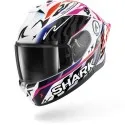 SHARK casque moto intégral SKWAL CUP SPEED-FANCY blanc / noir / orange