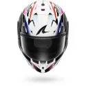 SHARK casque moto intégral SKWAL CUP SPEED-FANCY blanc / noir / orange