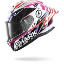 SHARK casque moto intégral SKWAL CUP SPEED-FANCY blanc / noir / orange