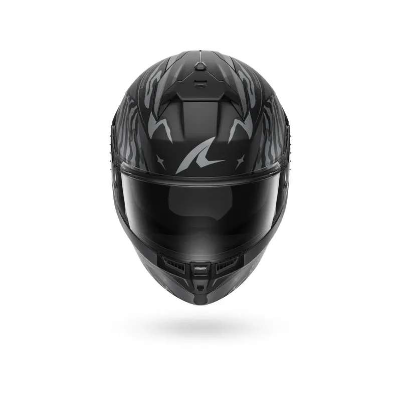 SHARK integral motorcycle helmet SKWAL CUP SPEED-FANCY matt black / anthracite / silver