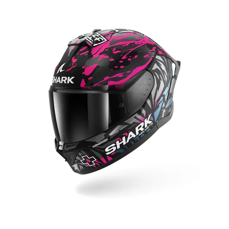SHARK casque moto intégral SKWAL CUP REPLICA REDDING noir mat / violet / bleu