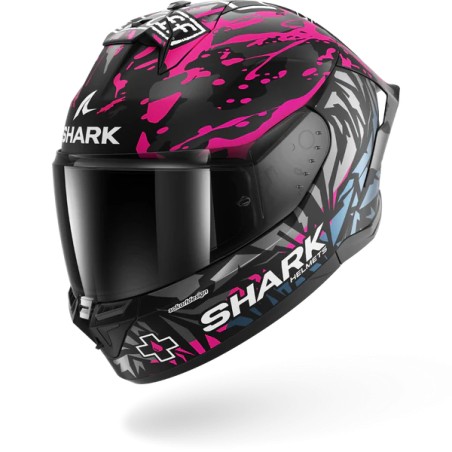 SHARK casque moto intégral SKWAL CUP REPLICA REDDING noir mat / violet / bleu