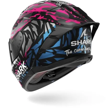 SHARK casque moto intégral SKWAL CUP REPLICA REDDING noir mat / violet / bleu