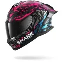 SHARK integral motorcycle helmet SKWAL CUP REPLICA REDDING matt black / purple / blue